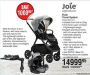 Joie Signature Finiti Travel System