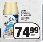 Glade Automatic Spray Refill Assorted-269ml Each