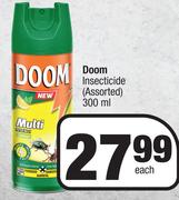 Doom Insecticide Assorted-300ml Each