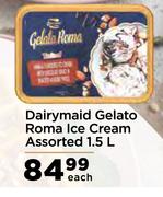 Dairymaid Gelato Roma Ice Cream Assorted-1.5L Each