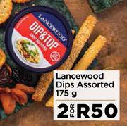 Lancewood Dips Assorted-For 2 x 175g