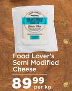 Food Lover's Semi Modified Cheese-Per Kk