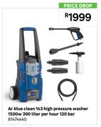 Ar Blue Clean 143 High Pressure Washer 1500W 390L Per Hour 120 Bar 81474440