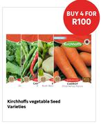 Kirchhoffs Vegetable Seed Varietirs-For 4