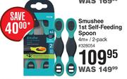 Tommee Tippee Smushee 1st Self Feeding Spoon 4m+/-2 Pack