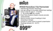 Braun Thermo Scan 7 Ear Thermometer IRT6520