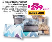 6-Piece Comforter Set (Assorted Designs)-Per Set