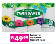 Twinsaver 1 Ply Toilet Tissue (8-Pack)