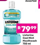 Listerine Cool Mint Mouthwash-750ml