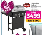 Expert Grill 3 Burner Patio Gas Braai
