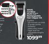 Wahl Cordless Multi Cut Rechargeable Hair Clipper Kit 22 Piece