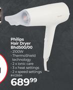 Philips Hair Dryer BHD500/00