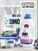 Omo Auto Washing Powder 2Kg, Liquid 1.5L Or Capsules 16s-For 2