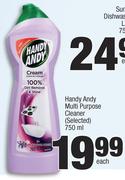 Handy Andy Multi Purpose Cleaner(Selected)-750ml Each