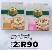Jungle Muesli Assorted-For Any 2 x 750g