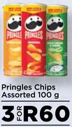 Pringles Chips Assorted-For 3 x 100g