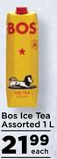 Bos Ice Tea Assorted-1Ltr