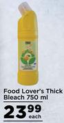 Food Lover's Thick Bleach-750ml
