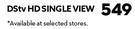 DSTV HD Single View
