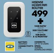 Hisense H220M MIFI Router