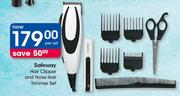 Safeway Hair Clipper And Nose Hair Trimmer Set-Per Set