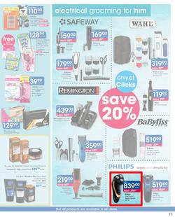 Clicks : You Pay Less (21 Nov - 4 Dec 2019), page 11
