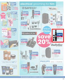 Clicks : You Pay Less (21 Nov - 4 Dec 2019), page 11