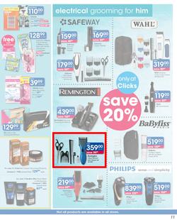 Clicks : You Pay Less (21 Nov - 4 Dec 2019), page 11