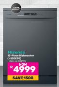 Hisense 13-Place Dishwasher H13DETG