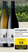 Cap Maritime Coastal Chardonnay Or Pinot Noir-6 x 750ml