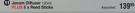Jenam Diffuser 120ml Plus 5 x Reed Sticks Assorted