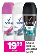 Shield Roll On Assorted-50ml Each