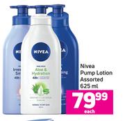 Nivea Pump Lotion Assorted-625ml