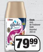 Glade Auto Air Freshener Refill Assorted-269ml Each