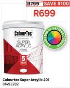 Colourtec Super Acrylic 81493282-20Ltr