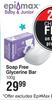 Epi-Max Soap Free Glycerine Bar-100g
