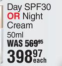 Eucerin Hyaluron Filler+ Elasticity Day SPF30 Or Night Cream-50ml Each
