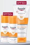Eucerin Sun Protection Oil Control Dry Touch Sun Gel Cream SPF50+-50ml Each