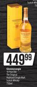 Glenmorangle 10 Year Old The Original Highland Single Malt Scotch Whisky-750ml