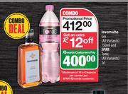Inverroche Gin 750ml & Spar Tonic 1L-Combo