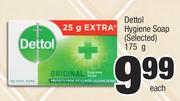 Dettol Hygiene Soap (Selected)-175g Each