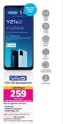 Vivo Y21s 4G Smartphone-On 1GB Red Top Up Core More Data