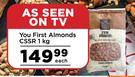 You First Almonds CSSR-1Kg Each