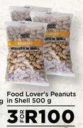 Food Lover's Peanuts In Shell-For 3 x 500g