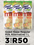 Good Hope Regular Milk Alternative-For 3 x 1L