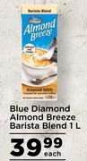 Blue Diamond Almond Breeze Barista Blend-1L Each