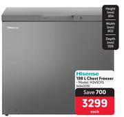 Hisense 198L Chest Freezer H245CFS