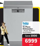 Beko 14 Place Dishwasher BDW201