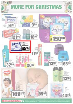 SUPERSPAR EASTERN CAPE : We've Got The Christmas You Deserve (23 November - 5 December 2021) Valid In | Bluewater Bay, Amalinda, Knysna, Heather Park, Jeffery's Bay, Rosehill, Sedgefield, Spandau, page 11