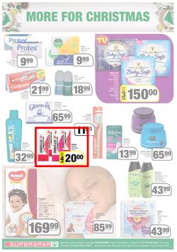 SUPERSPAR EASTERN CAPE : We've Got The Christmas You Deserve (23 November - 5 December 2021) Valid In | Bluewater Bay, Amalinda, Knysna, Heather Park, Jeffery's Bay, Rosehill, Sedgefield, Spandau, page 11